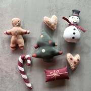 FINE POPLIN GINGERBREAD DOLLHOUSE PANEL MULTICOLOUR (thumbnail) #6