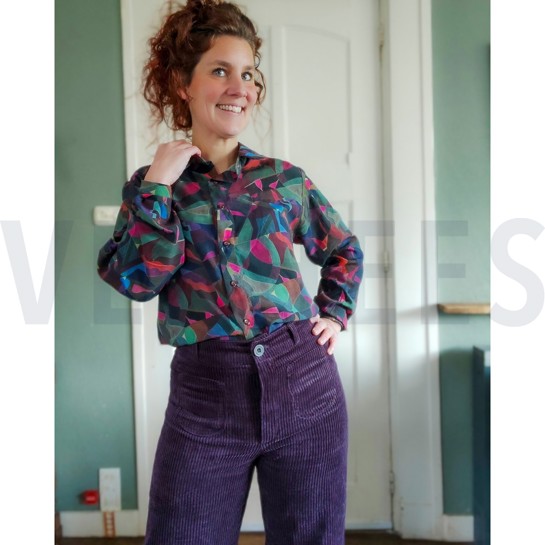 LENZING™ ECOVERO™ DIGITAAL ABSTRACT MULTI #7