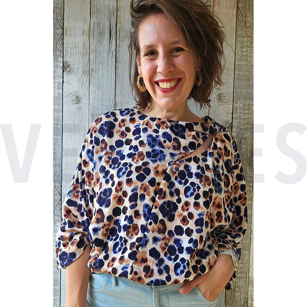 VISCOSE SATIN DIGITAL PEAU D’ANIMAL ÉCRU #7