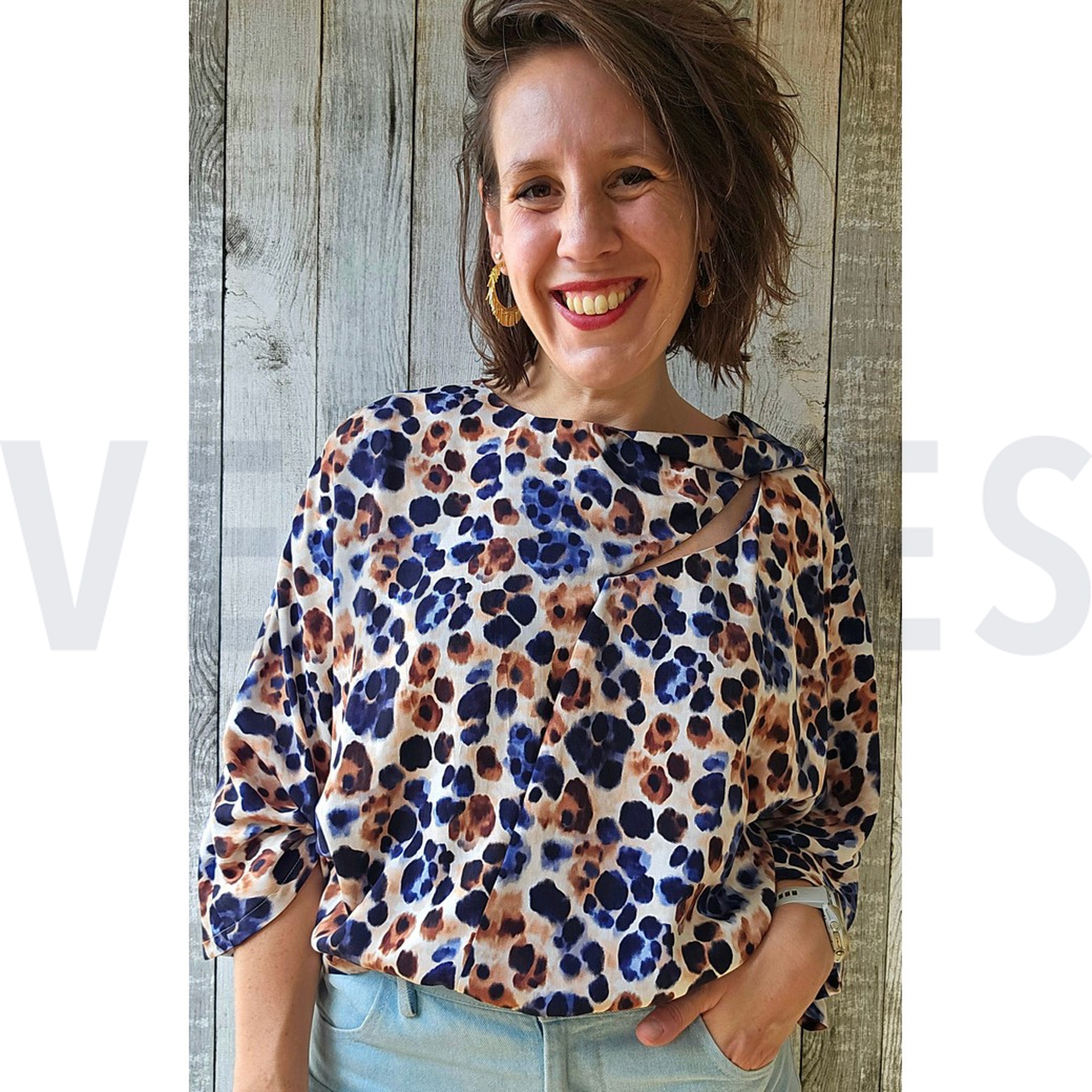 VISCOSE SATIN DIGITAL ANIMAL SKIN ECRU (high resolution) #6