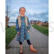 VISCOSE ROSELLA STRETCH FLOWERS BURGUNDY (thumbnail) #6