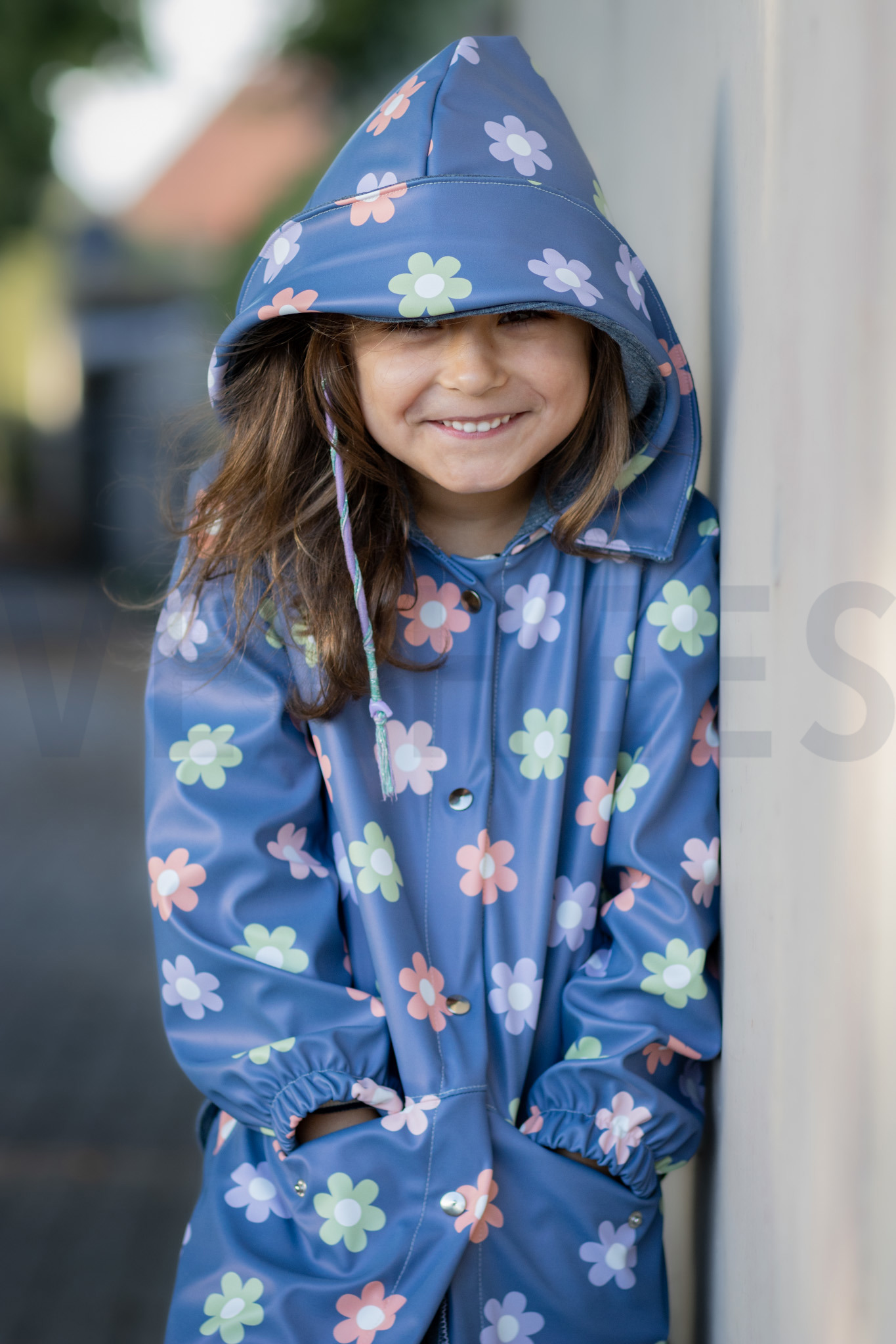 RAINCOAT FLOWERS JEANS #7