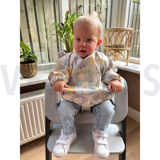 RAINCOAT SAFARI ANIMALS ECRU #7