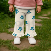 RIPPJERSEY GOTS NATURAL BLUMEN NATUR/FUCHSIA (thumbnail) #6