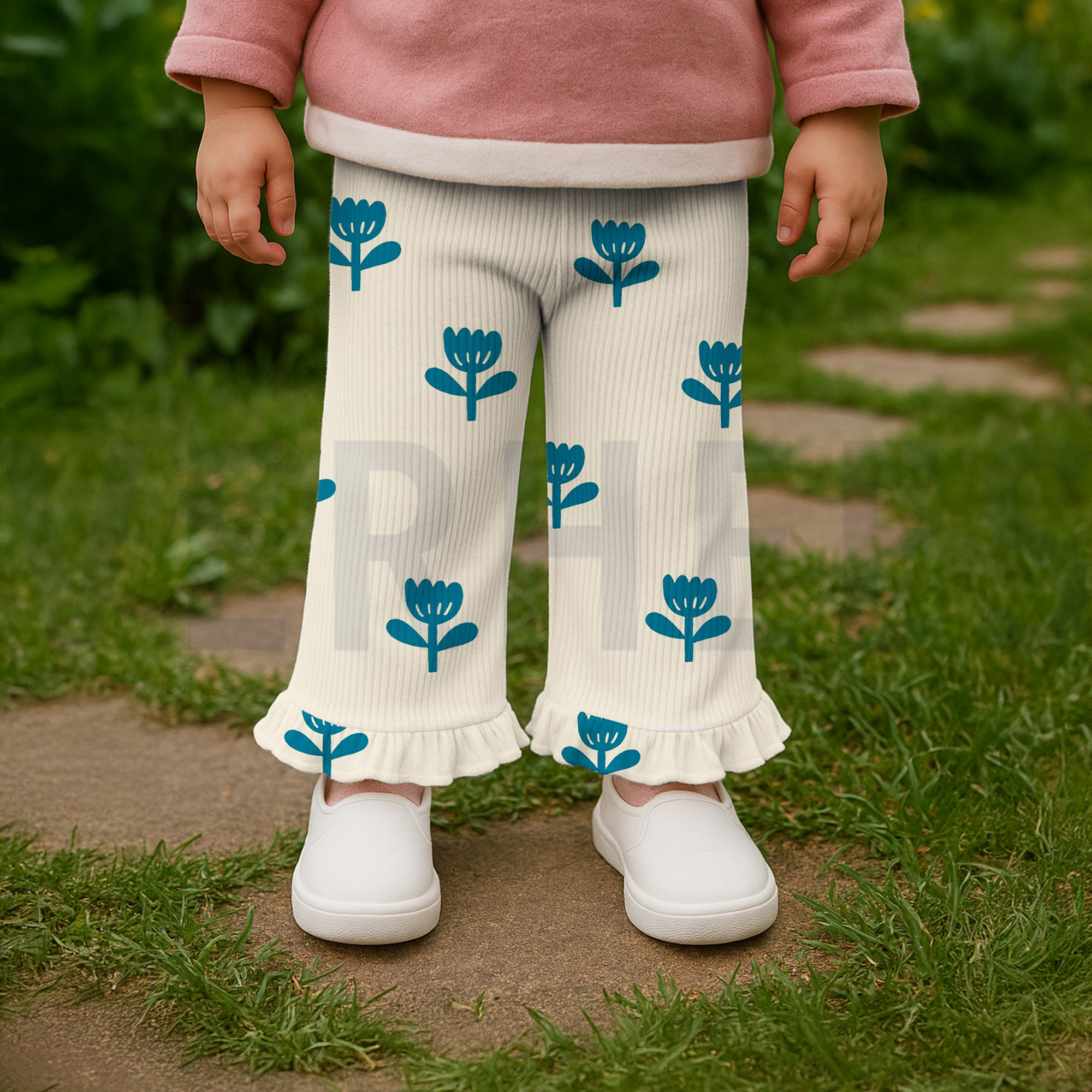 RIPPJERSEY GOTS NATURAL BLUMEN NATUR/FUCHSIA (high resolution) #6