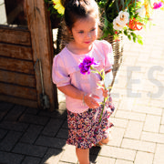 VISCOSE LUREX FLEURS BLEU MARINE (thumbnail) #6