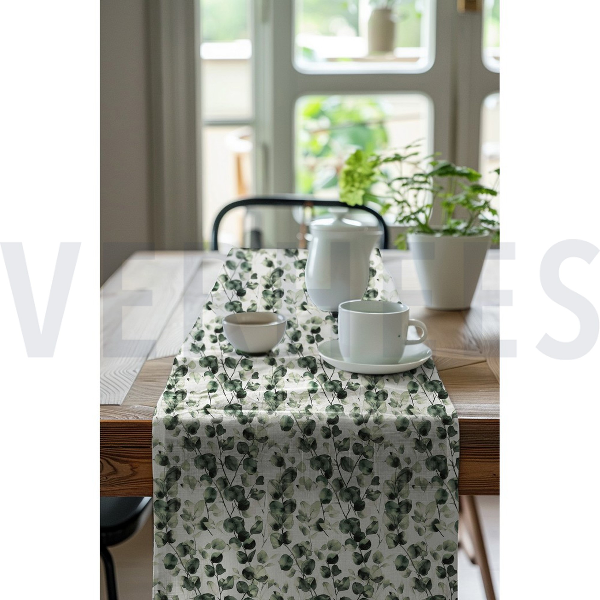 TOILE DÉCORATION DIGITAL EUCALYPTUS VERT (high resolution) #6