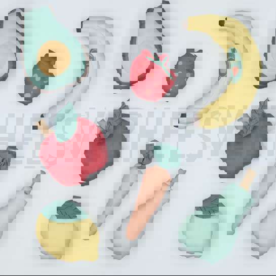 POPELINE DE COTON DIGITAL PANNEAU MARCHÉ FERMIER BLEU CLAIR #7