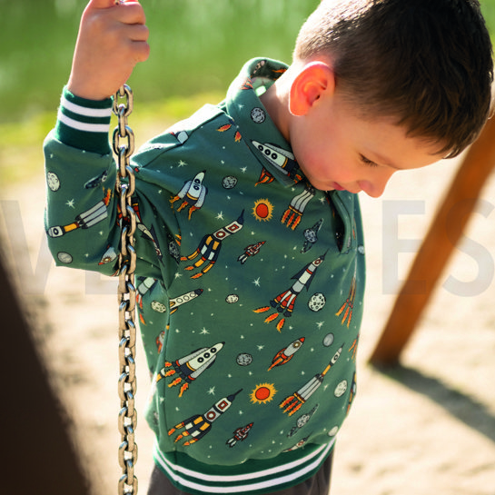 FRENCH TERRY SPACE ROCK GREY #7