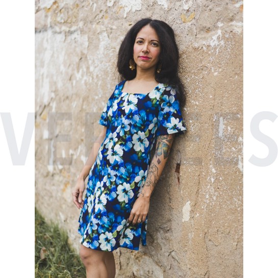 PUNTA DI ROMA DIGITAL FLEURS NOIR #7