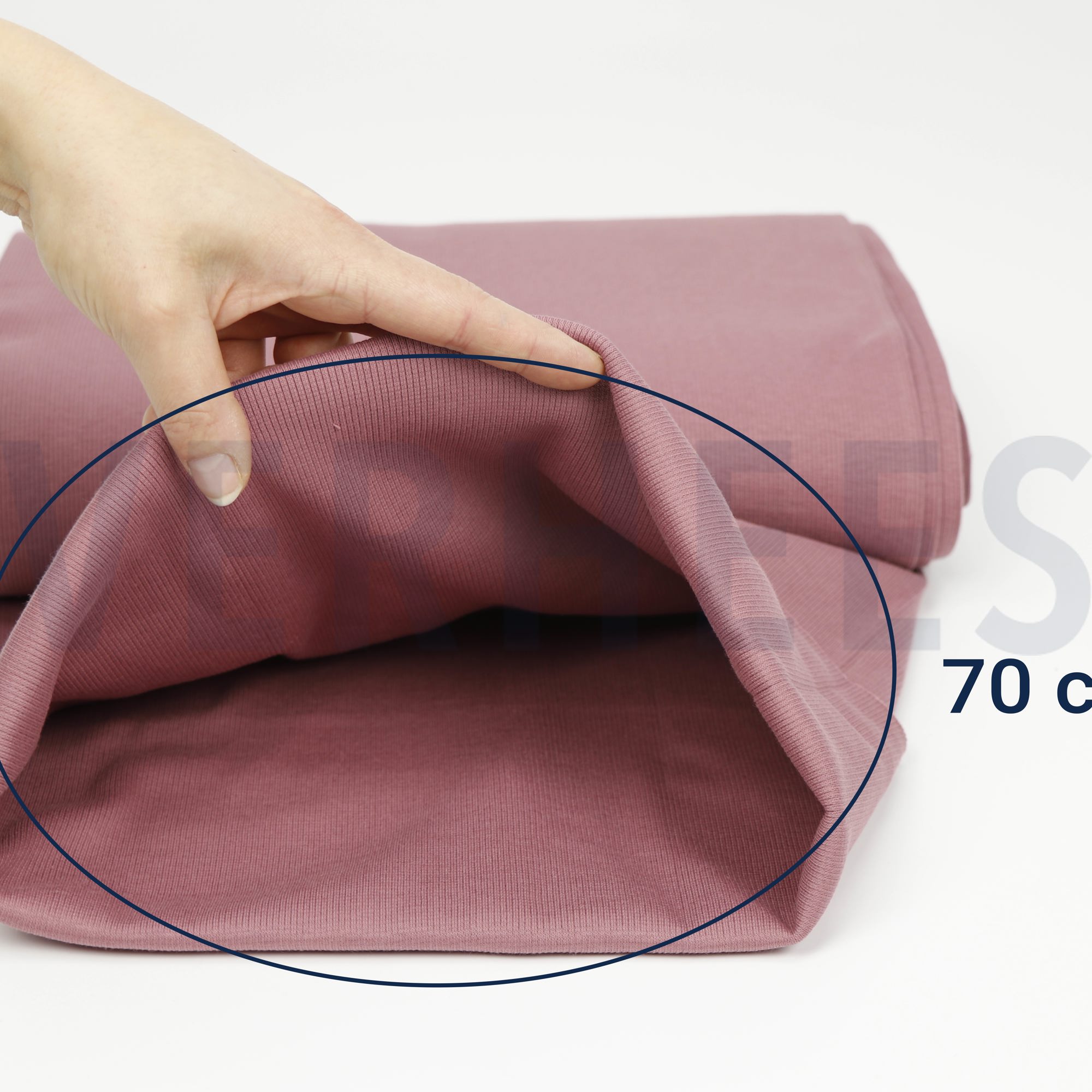 RIB BOORDSTOF GOTS MARINEBLAUW (high resolution) #6