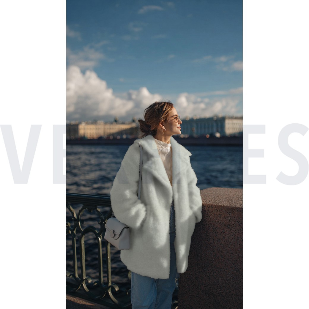 FAUX FUR ECRU #7