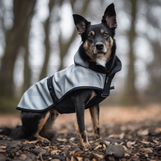 REFLEKTIERENDES SOFTSHELL SILBER #7