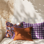 COATED COTTON CHECKS YELLOW (thumbnail) #6