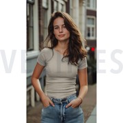 COTON LIN JERSEY COTELÉ NATUREL (thumbnail) #7