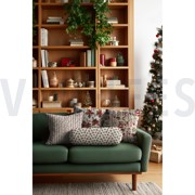 TOILE DÉCORATION LIN LOOK DIGITAL NOËL NATUREL (thumbnail) #7