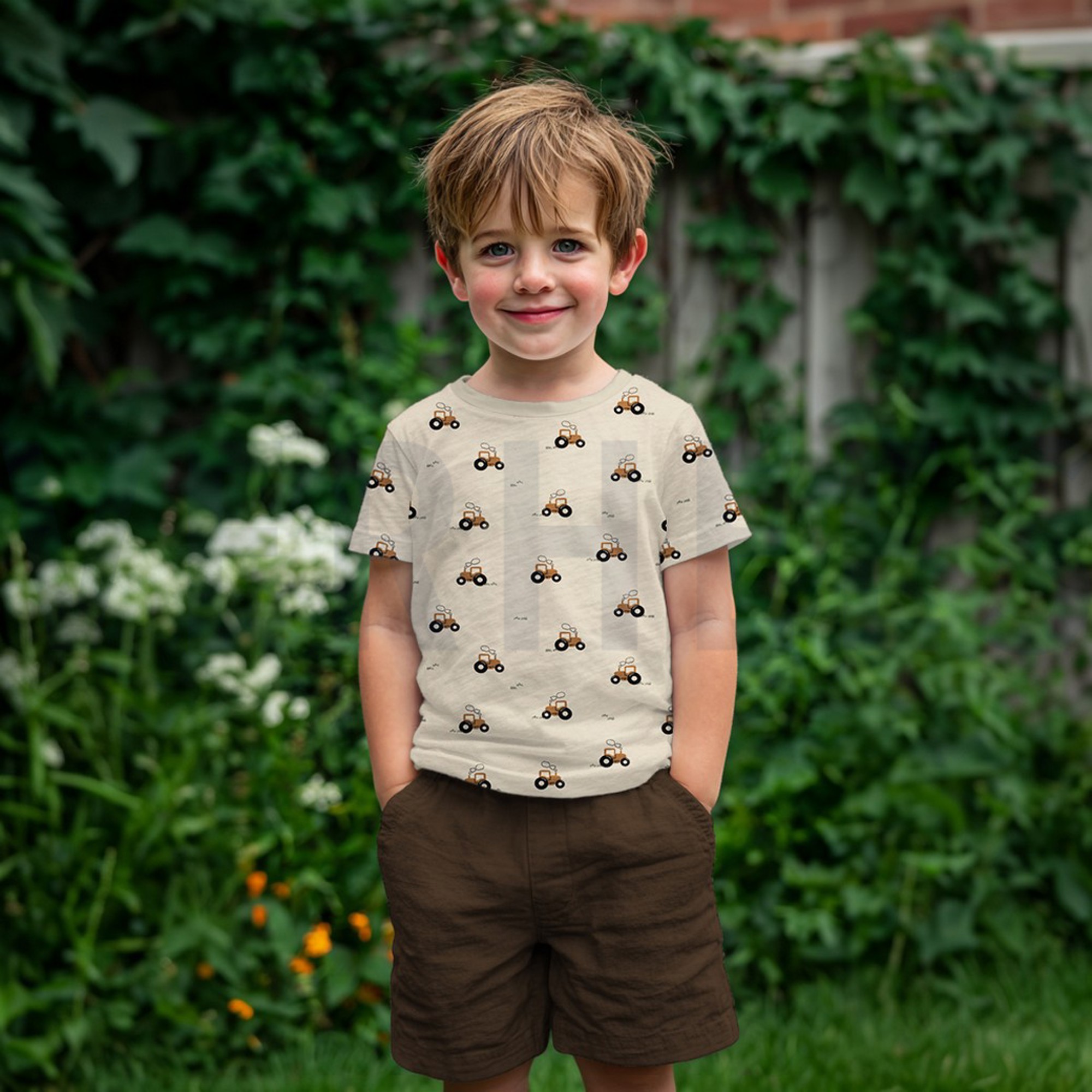 JERSEY GOTS NATUREL TRACTORS NATUREL (high resolution) #7