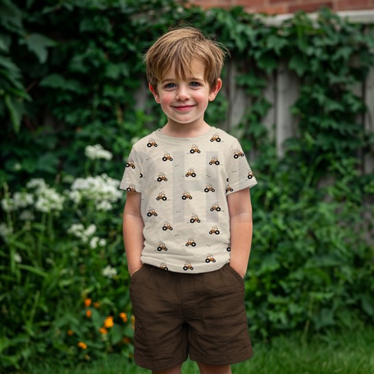 JERSEY GOTS NATUREL TRACTORS NATUREL #7