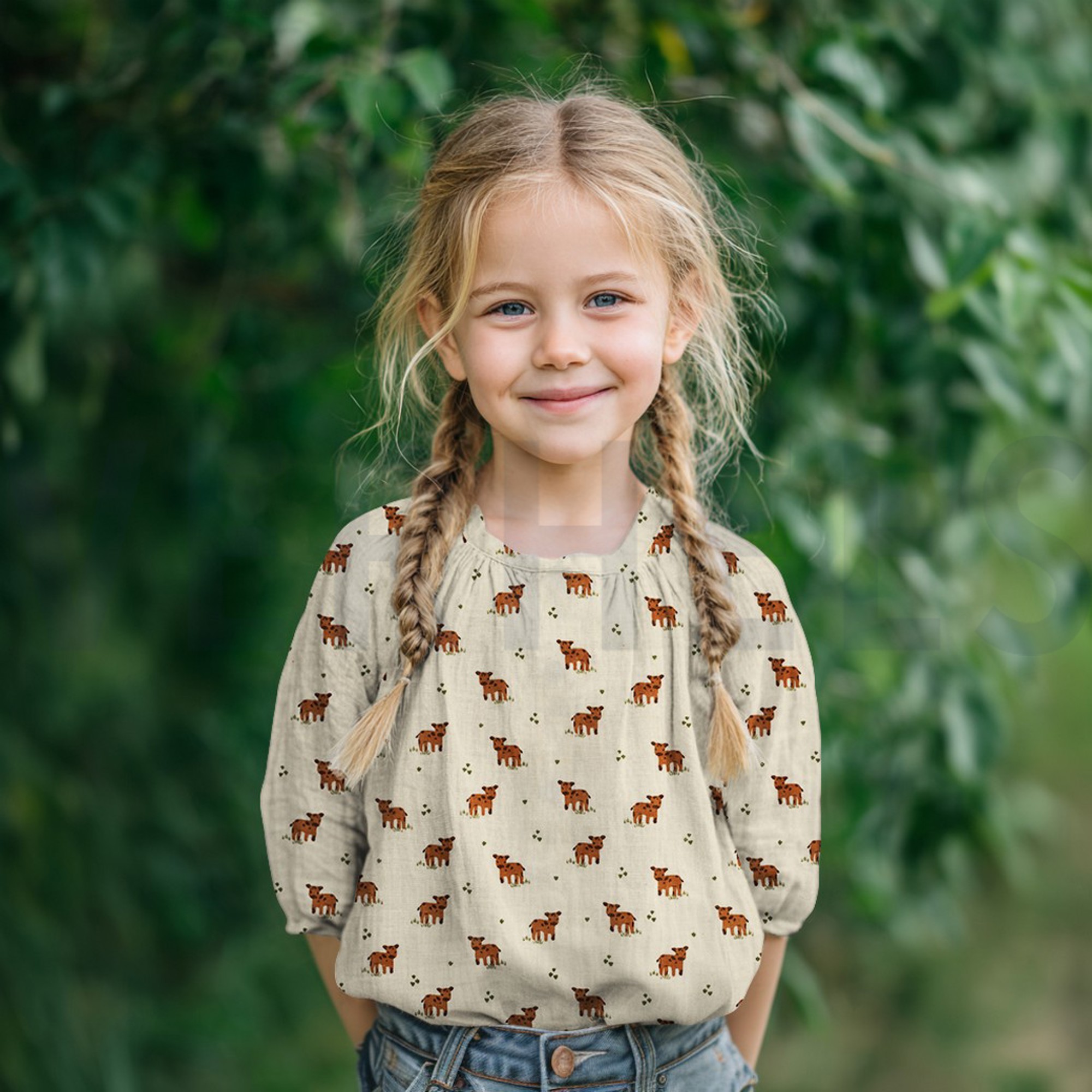 DOUBLE GAUZE GOTS NATUREL KOEIEN NATUREL (high resolution) #7