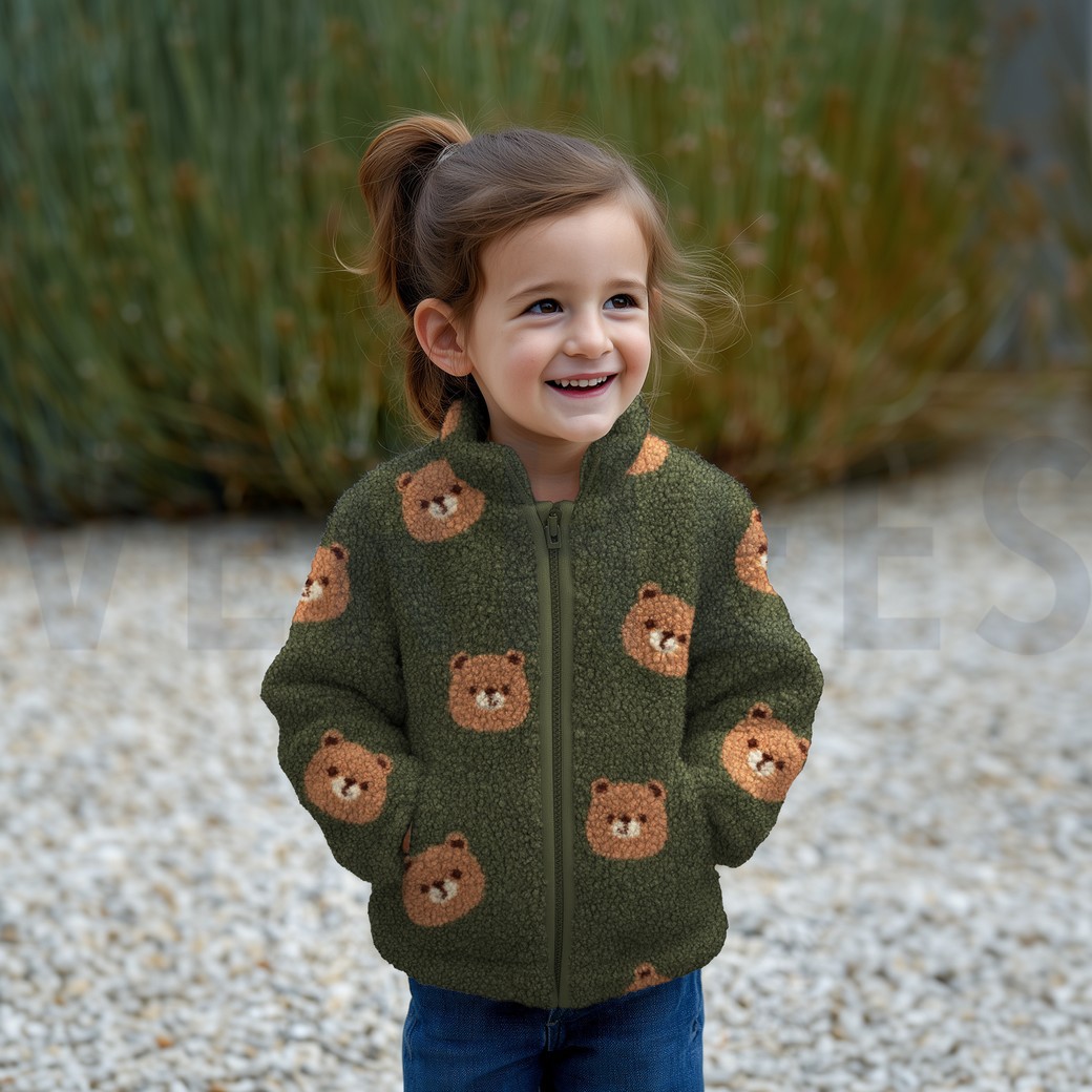 TEDDY JACQUARD BEREN GROEN #7