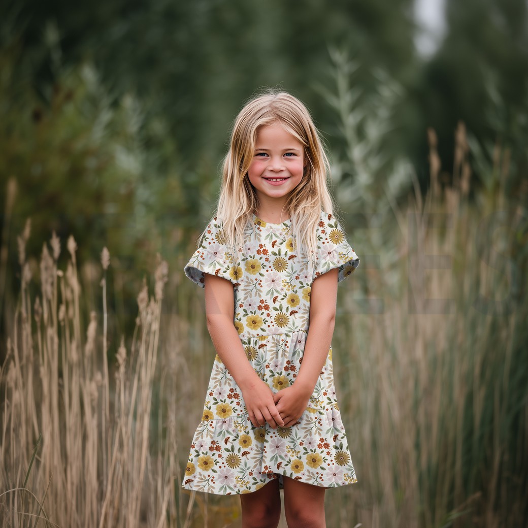 JERSEY DIGITAL BLUMEN WEISS #7