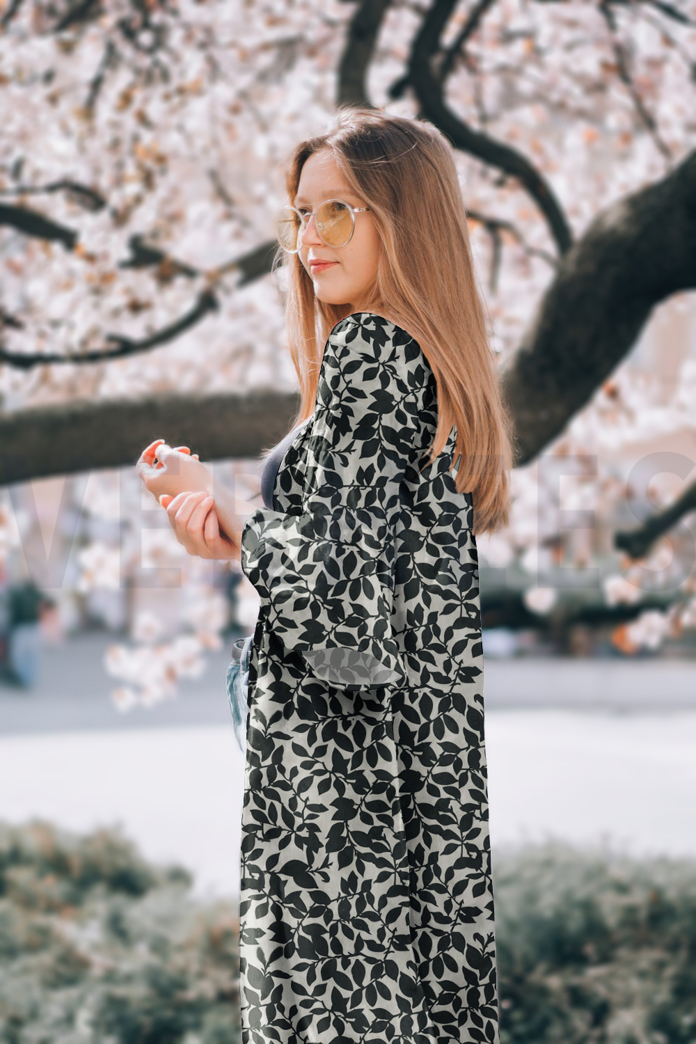 MAGNOLIA STRETCH WEISS #7