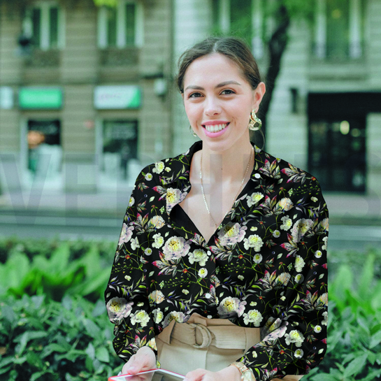 MAGNOLIA STRETCH ZWART #7