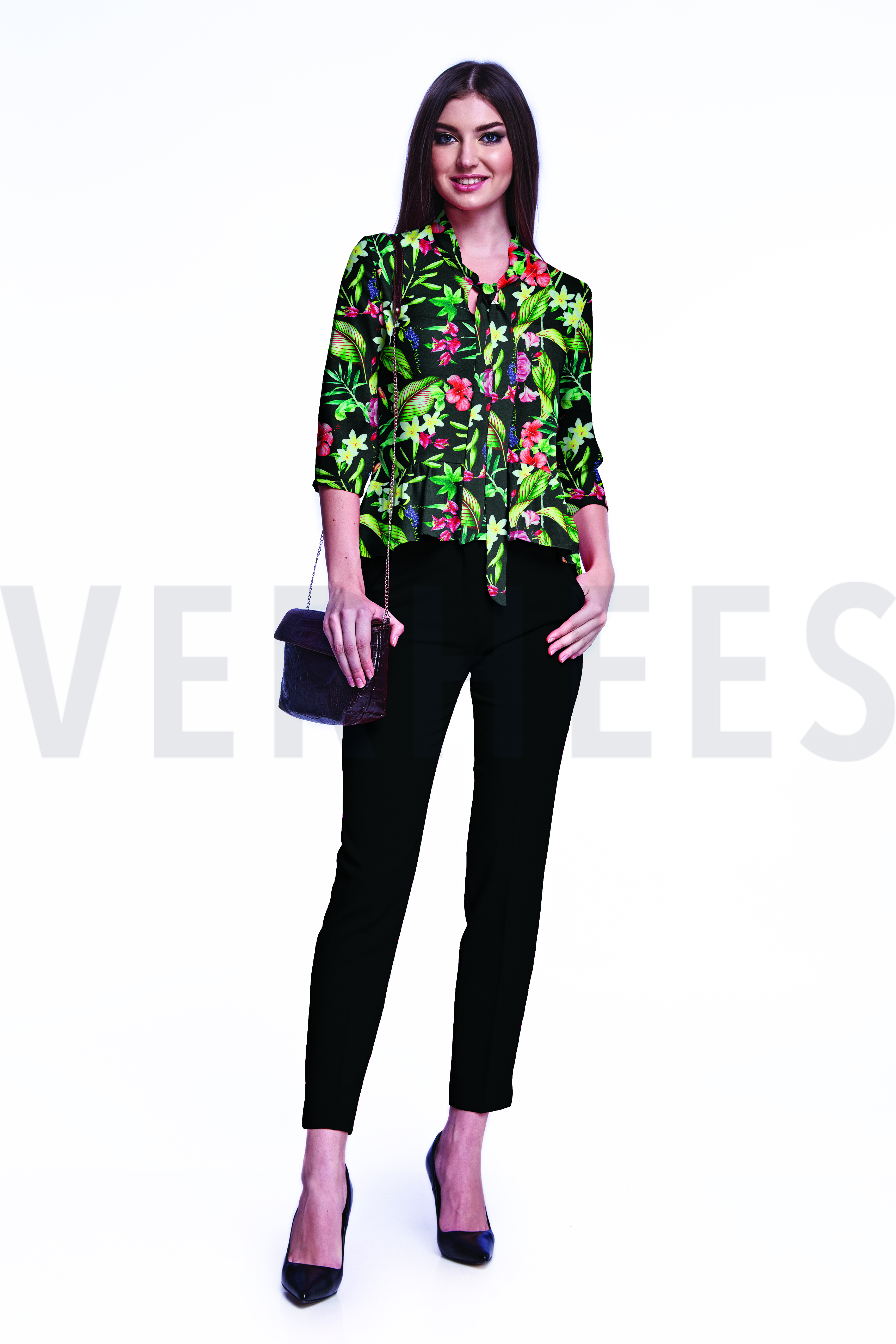 MAGNOLIA STRETCH SCHWARZ #7