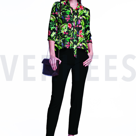 MAGNOLIA STRETCH ZWART #7