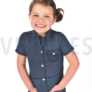 JEANS MULTICOLOUR FOIL BLUE (thumbnail) #7