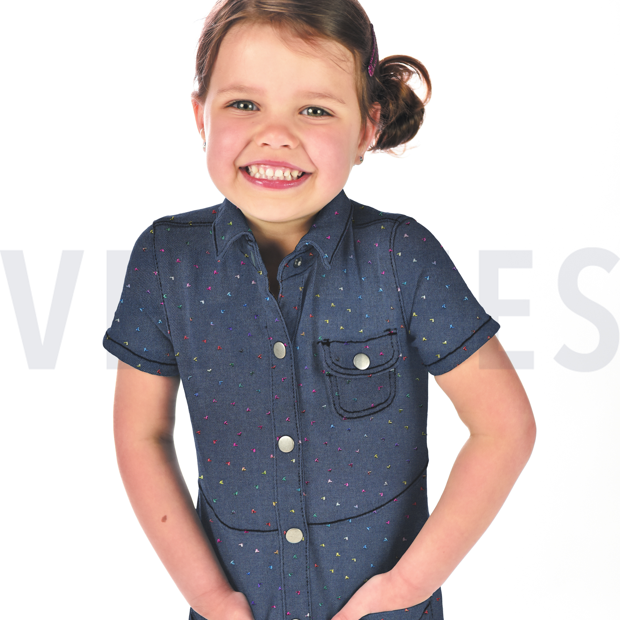 JEANS MULTICOLOUR FOIL BLUE (high resolution) #7