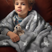 FLEECE STERREN BLAUW (thumbnail) #7