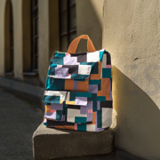 CANVAS ABSTRAKT LILA/VIOLETT (thumbnail) #7