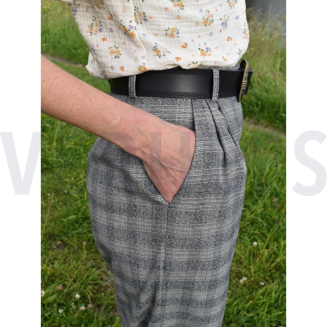 TARTAN CHECK BLACK #7