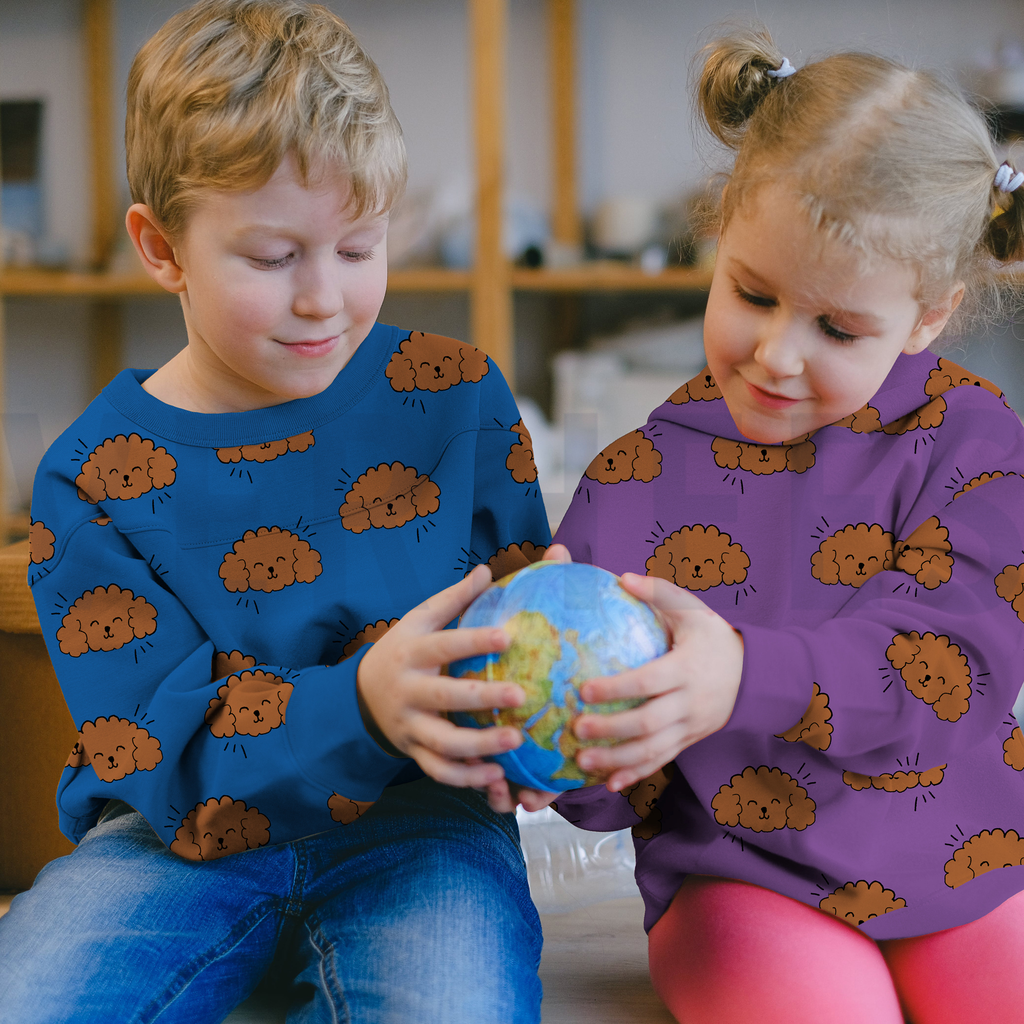 SOFT SWEAT CHIENS VIOLET (high resolution) #7