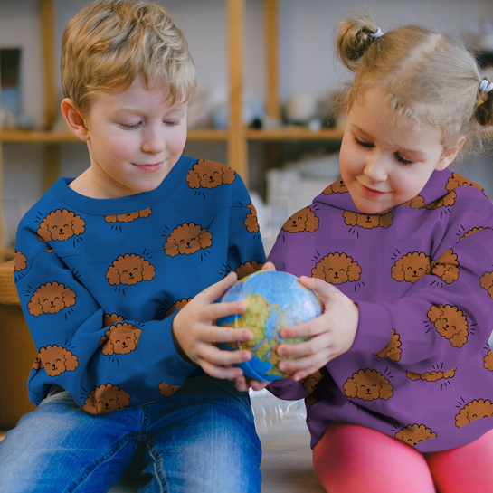 SOFT SWEAT CHIENS VIOLET #7