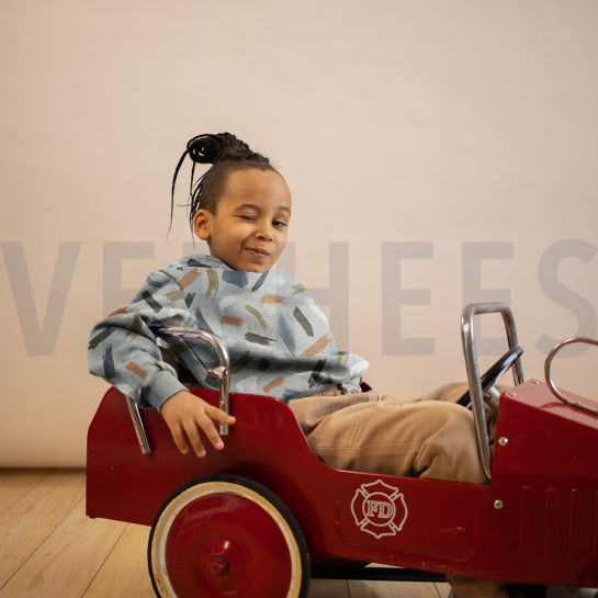 SOFT SWEAT MELANGE COUPS DE PINCEAU GRIS CHINÉ #7