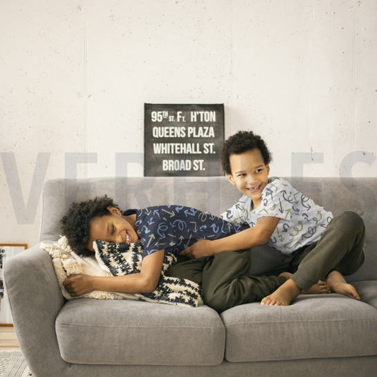 JERSEY MELANGE PFEILE GRAU MELIERT #7