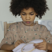 JERSEY MELANGE ELEPHANTS INDIGO MELANGE (thumbnail) #7