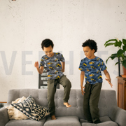 JERSEY DIGITAL CONSTRUCTION VEHICLES NAVY (thumbnail) #7