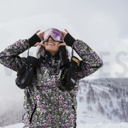 SOFTSHELL DIGITAL FLEURS BLEU MARINE (thumbnail) #7