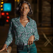 COTTON SATIN LEAVES BURGUNDY (thumbnail) #7