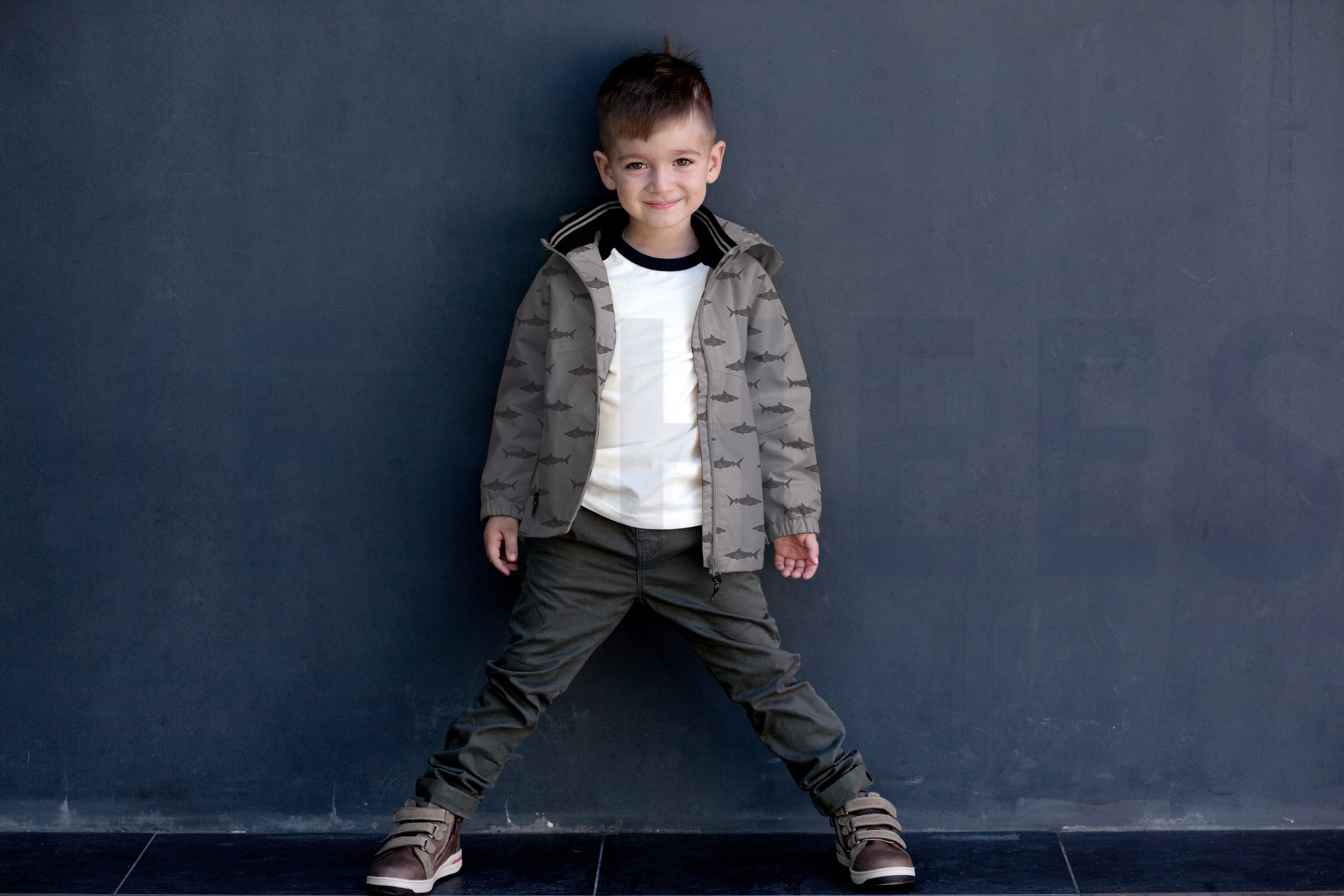 IMPERMÉABLE REQUIN GRIS #7