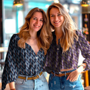 VISCOSE ROSELLA STRETCH ABSTRACT DONKERPAARS (thumbnail) #7