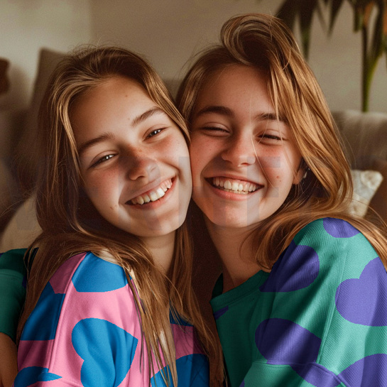 JOGGING HERZEN ROSA #7