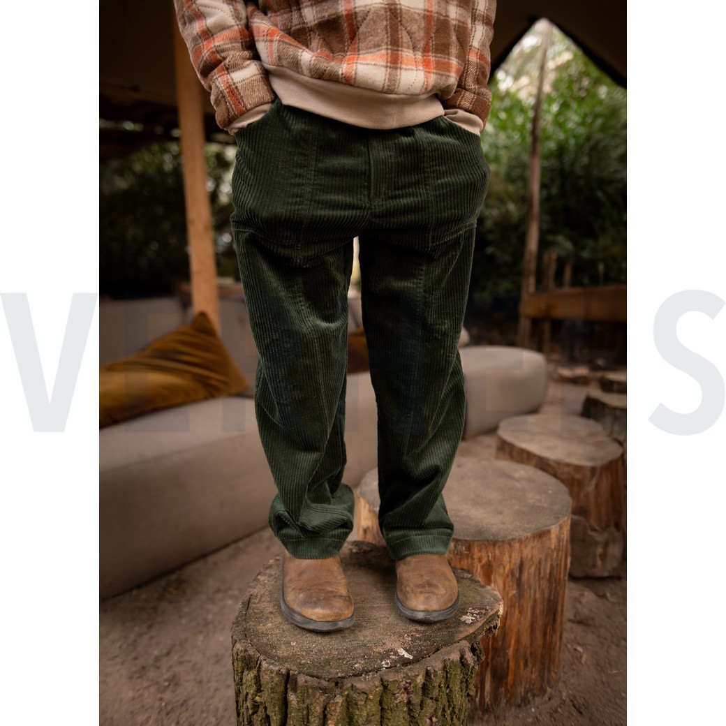 CORDUROY GEWASSEN 6W STRETCH ZAND #7