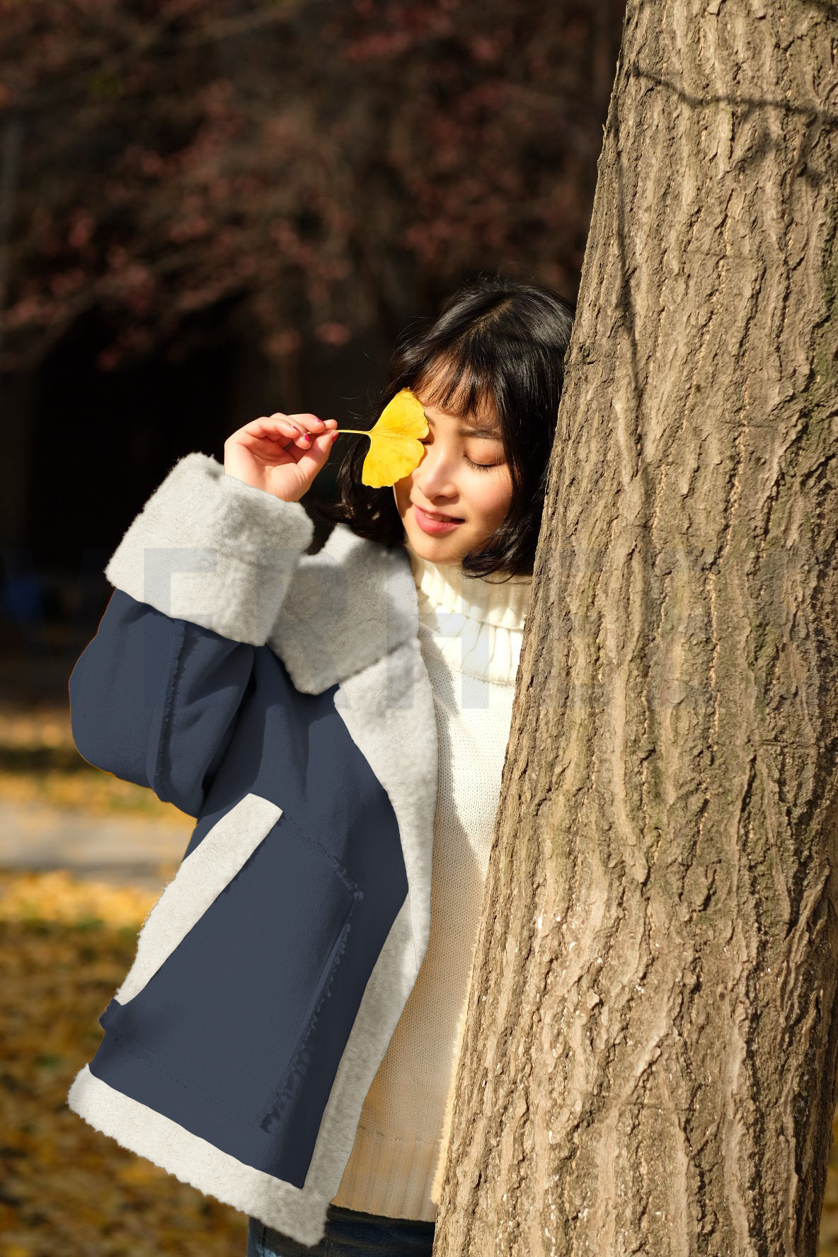 OUTDOOR JACKE KUNSTPELZ SAND #7