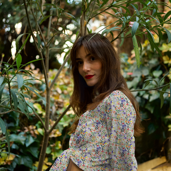 VISCOSE RADIANCE DIGITAAL BLOEMEN MULTI #7