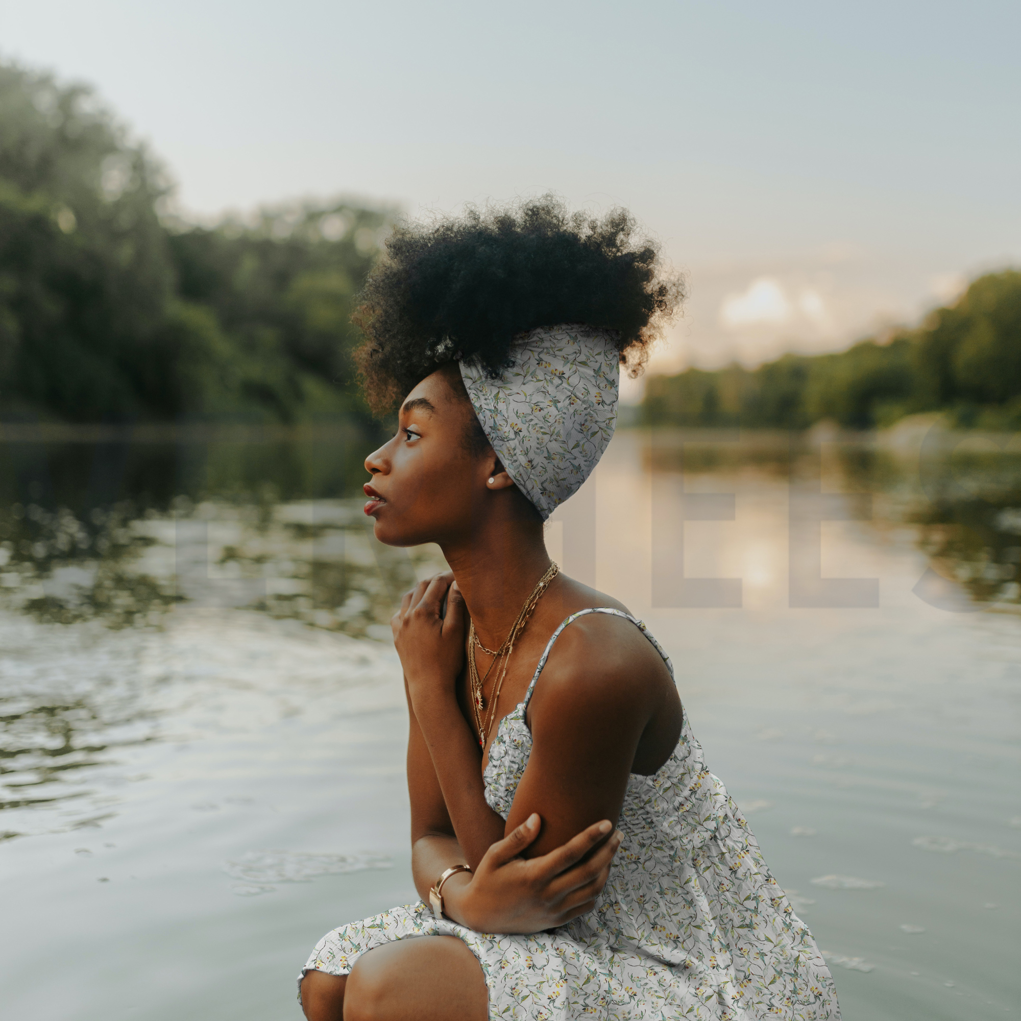 VISKOSE RADIANCE DIGITAL BLÄTTER GRÜN/GOLD (high resolution) #7