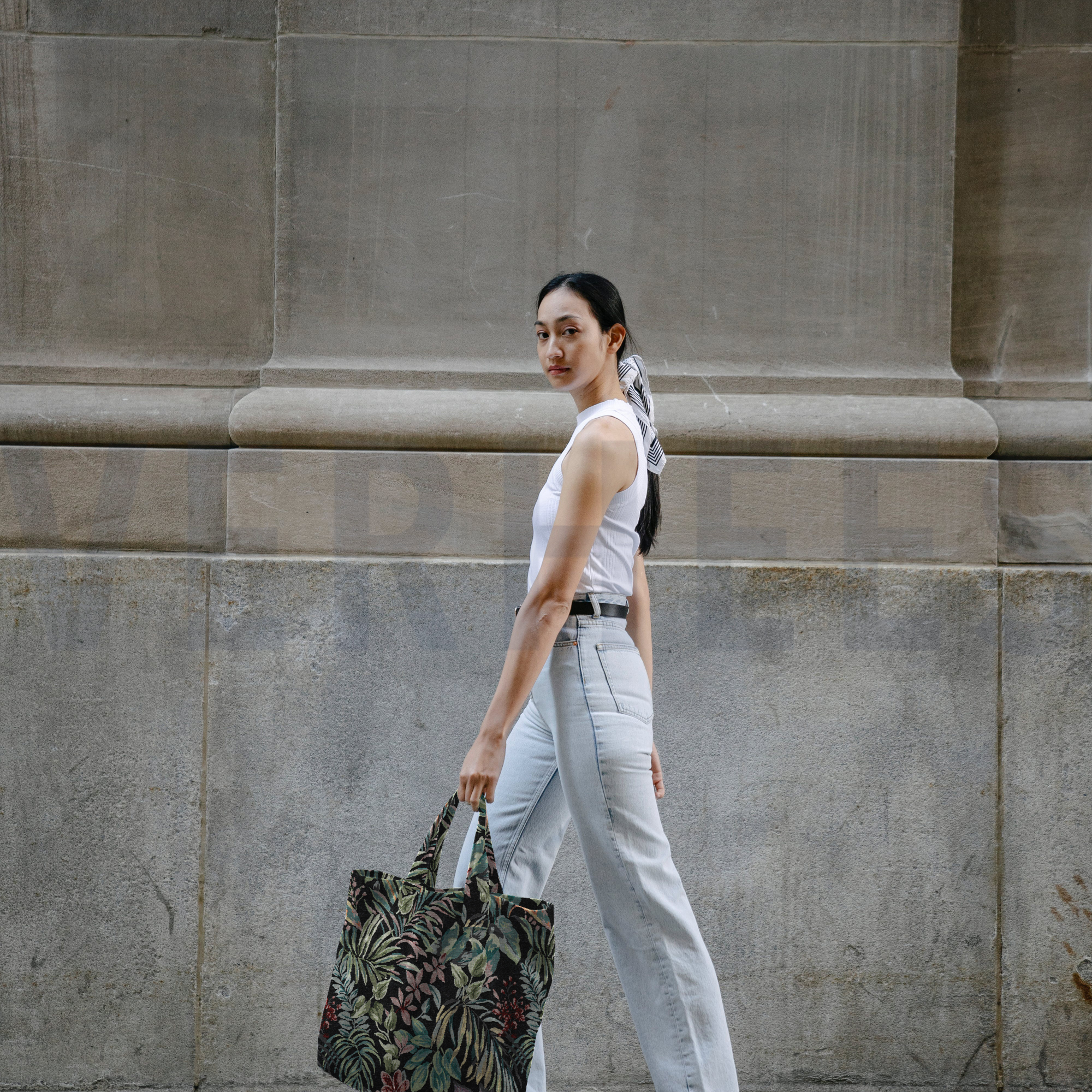 GOBELIN FLEURS NOIR (high resolution) #7